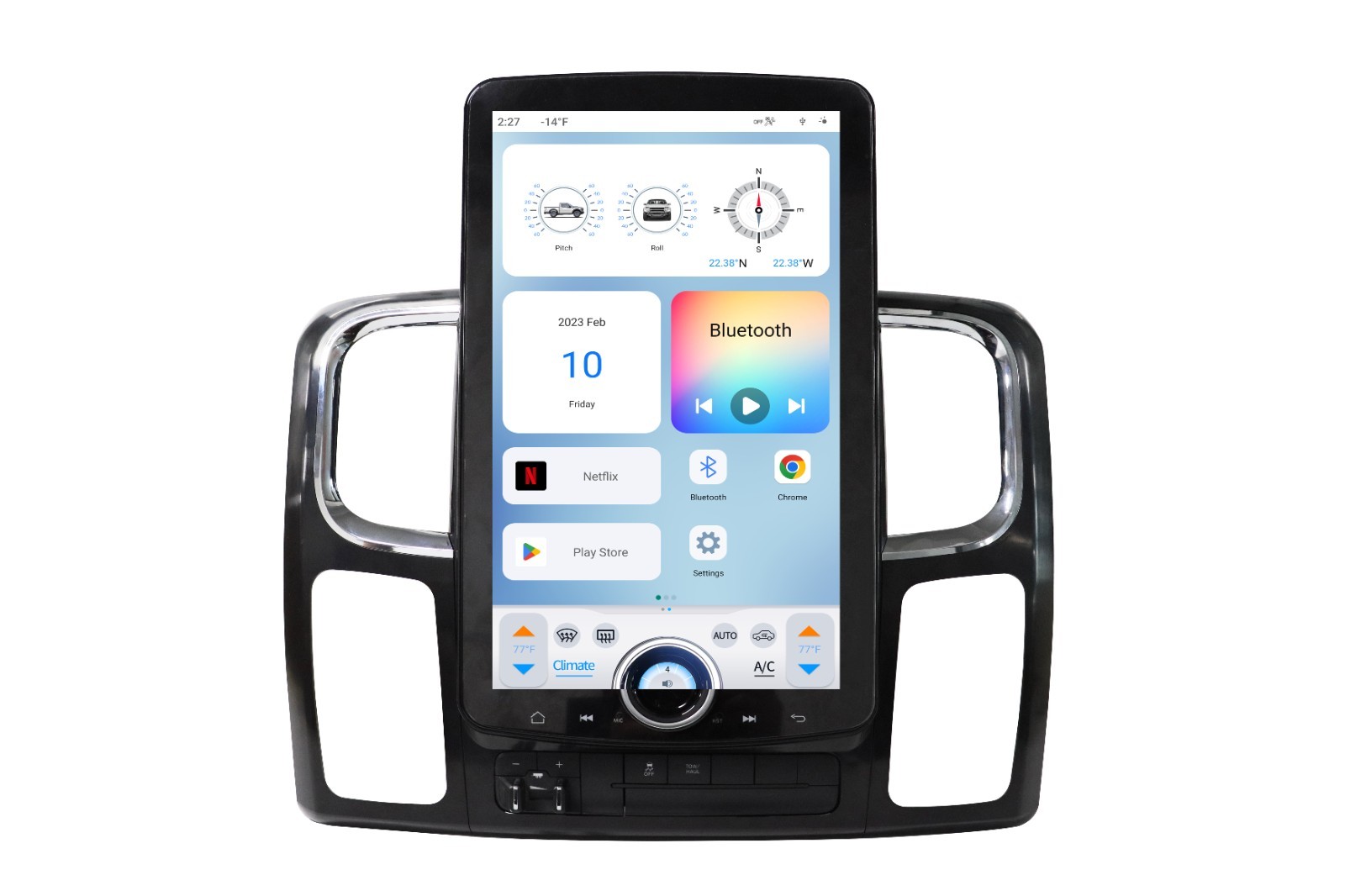 Apple Carplay For 2013-2018 Dodge RAM 1500 2500 3500 2019 Classic Body Car Radio