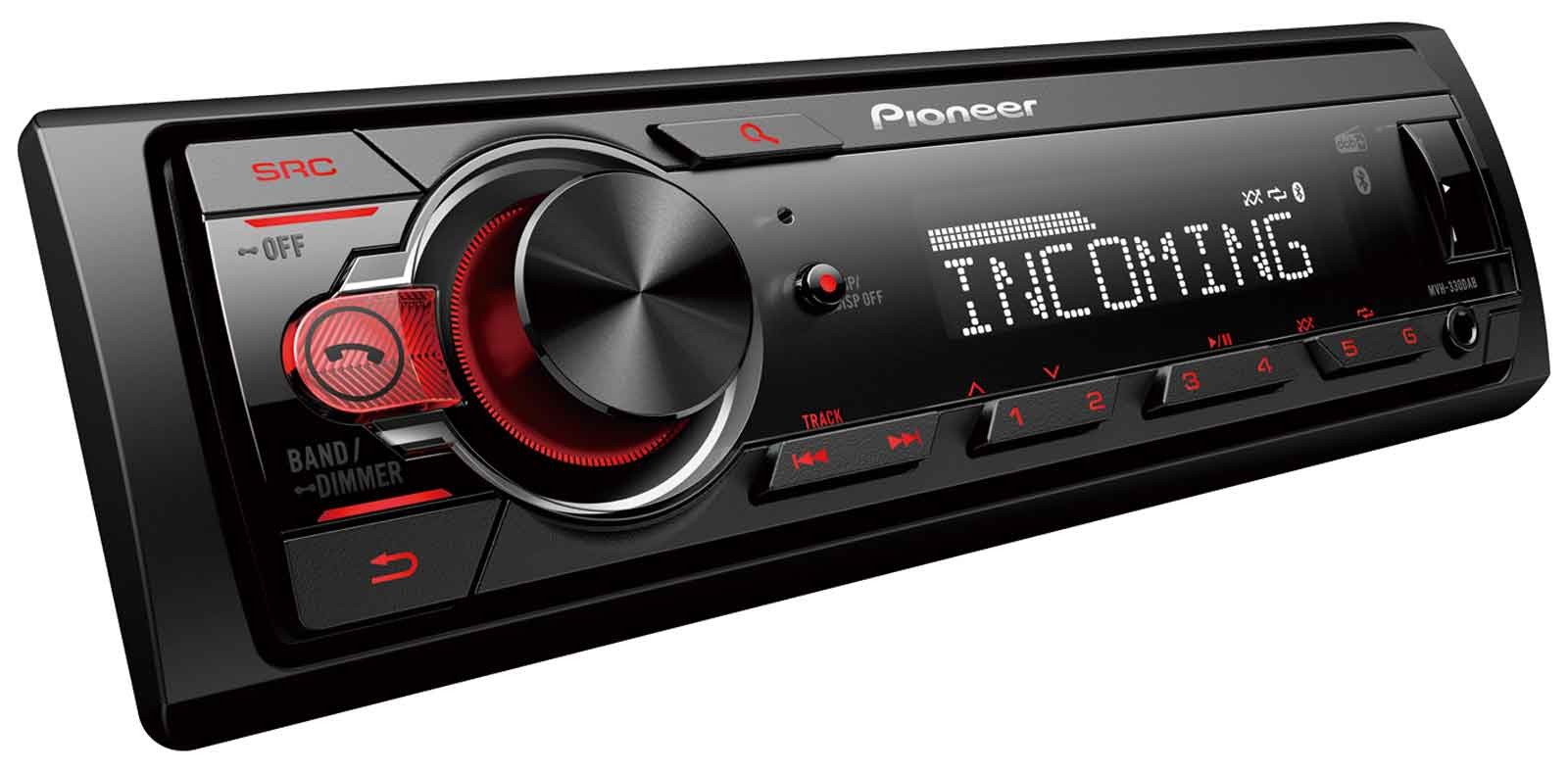 Pioneer Bluetooth USB DAB Steering Wheel Car Stereo for Lancia Y 843 05-11 Dark Silver