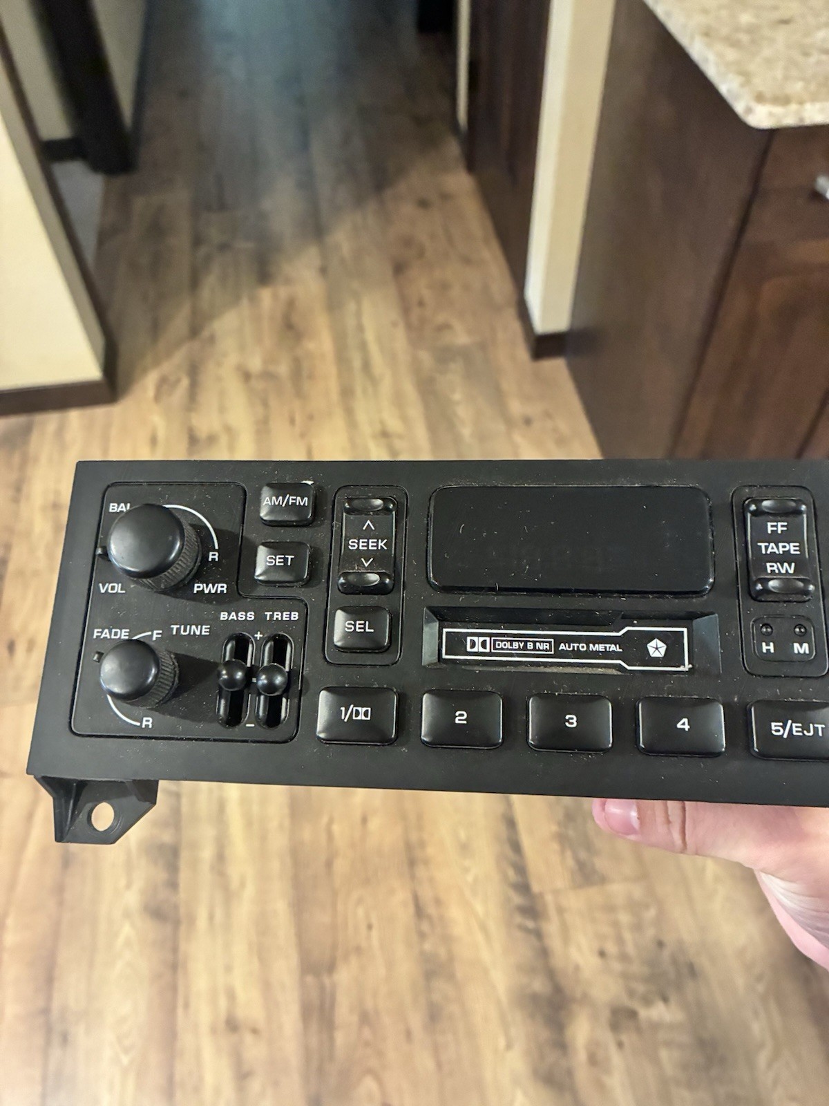 1984-02 Chrysler Dodge Jeep AM FM Cassette Radio P04858556AC OEM