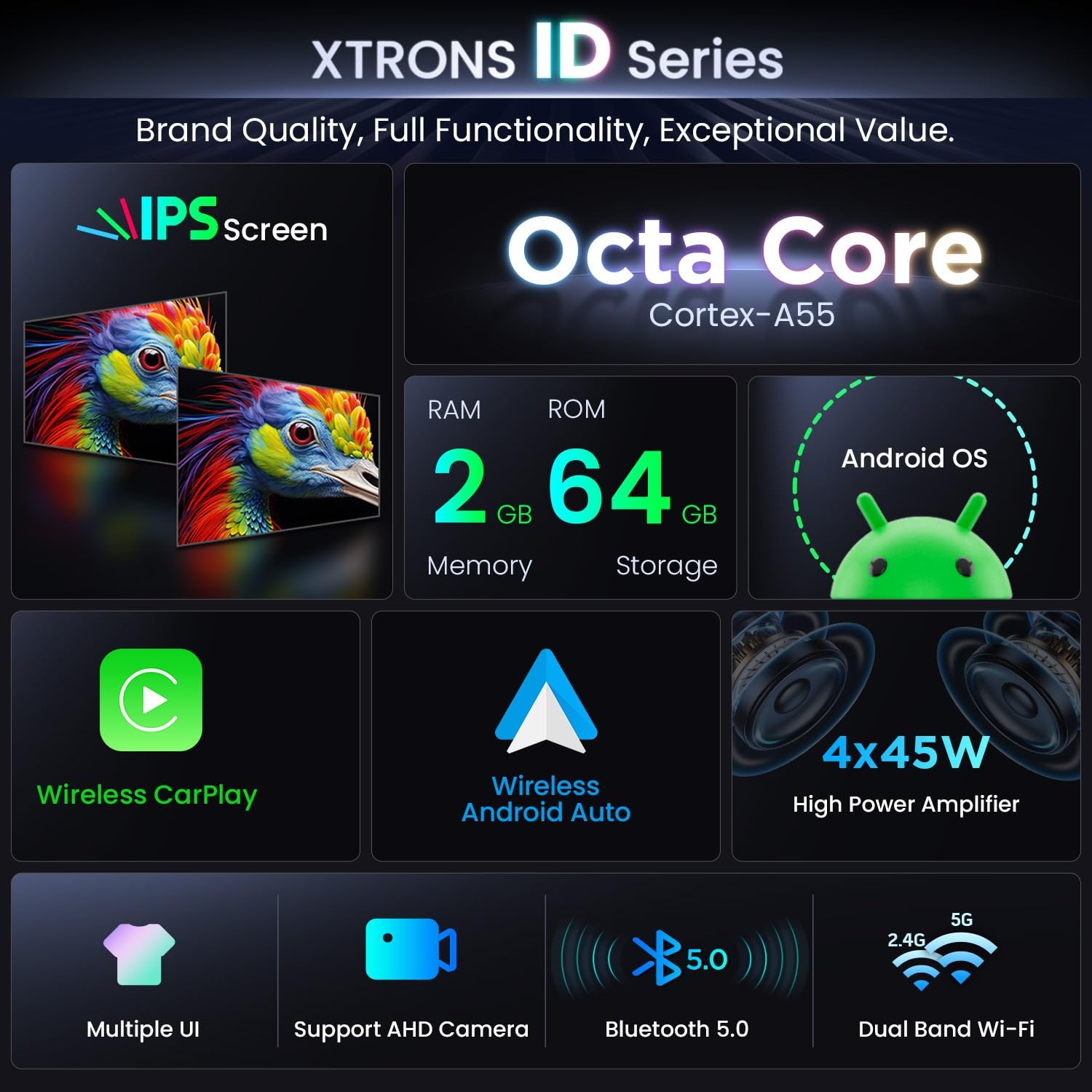 ** NEW 2003-2007 Honda Accord | 10.1″ Stereo | Android 14 | Octa-Core | CarPlay
