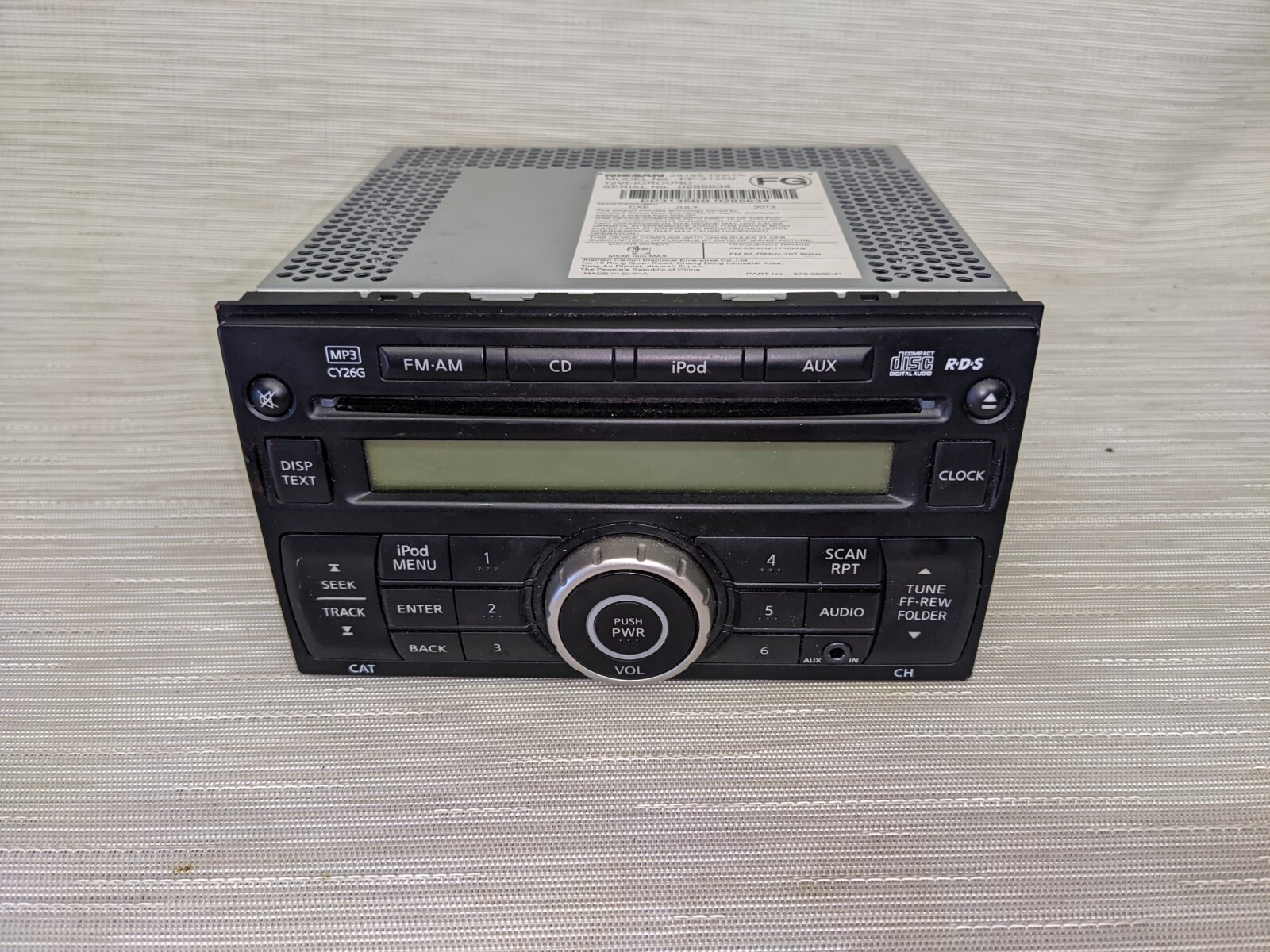Nissan Rogue 2011-2015 CD MP3 AUX player None-BOSE System (N2)
