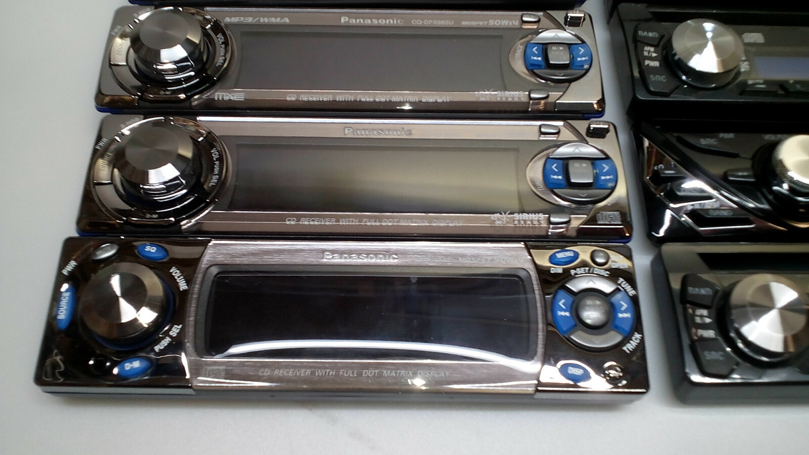 Panasonic JVC Car Radio Face Front Panel (QTY 14) Free Shipping