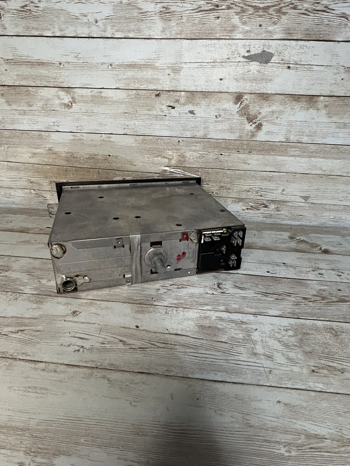Vintage Genuine Ford Car Radio Unknown Model Or Serial See Photos No Cables
