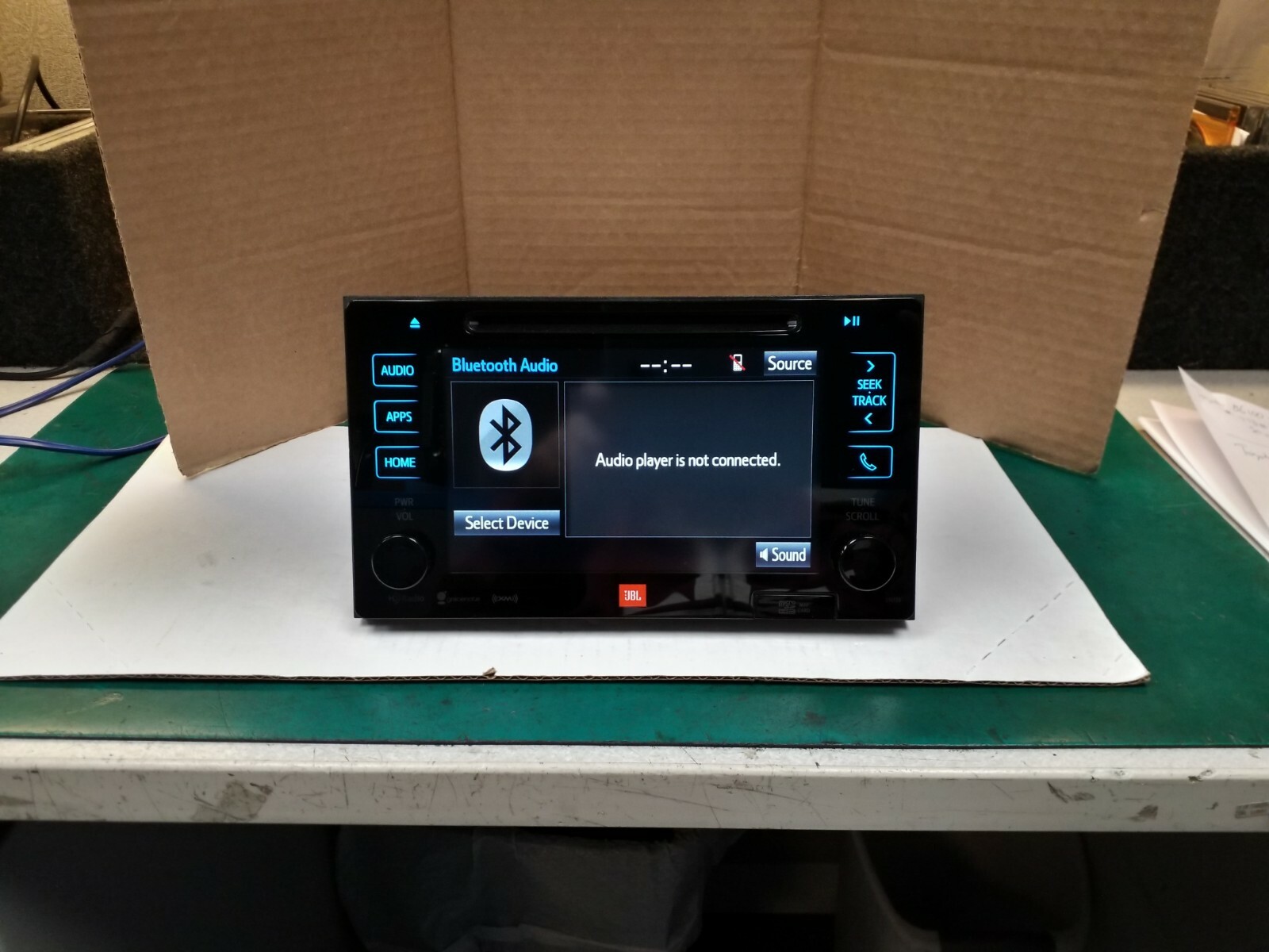 2015-2017 TOYOTA SIENNA *REPAIR SERVICE* AMFM NAV OEM Radio *86100-08072* 510158