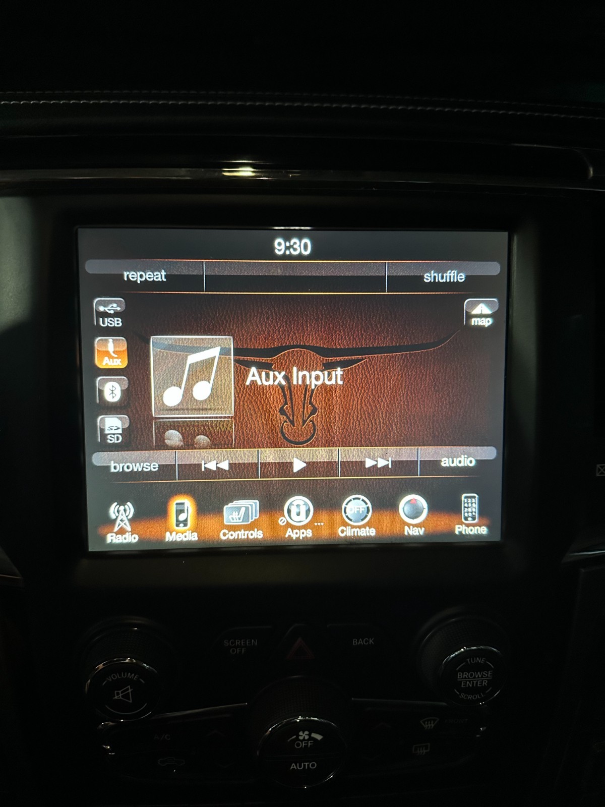 ✅ 2013-2017 RAM 1500 4TH OEM RADIO w/NAVIGATION MULTI MEDIA UCONNECT Screen GPS