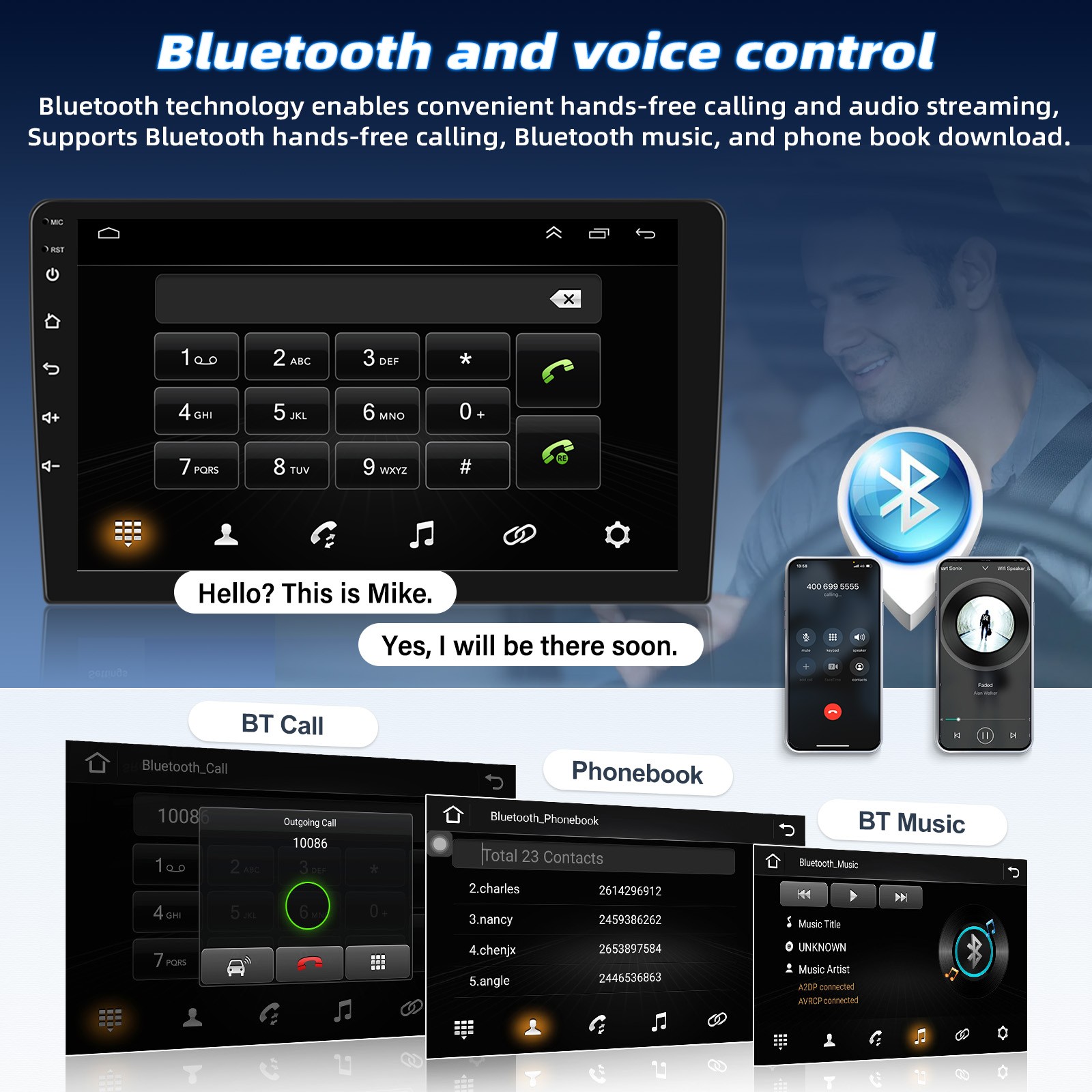 10″ For 2000-2006 Toyota Tundra Android 15 Carplay Car Stereo Radio GPS 4+64GB