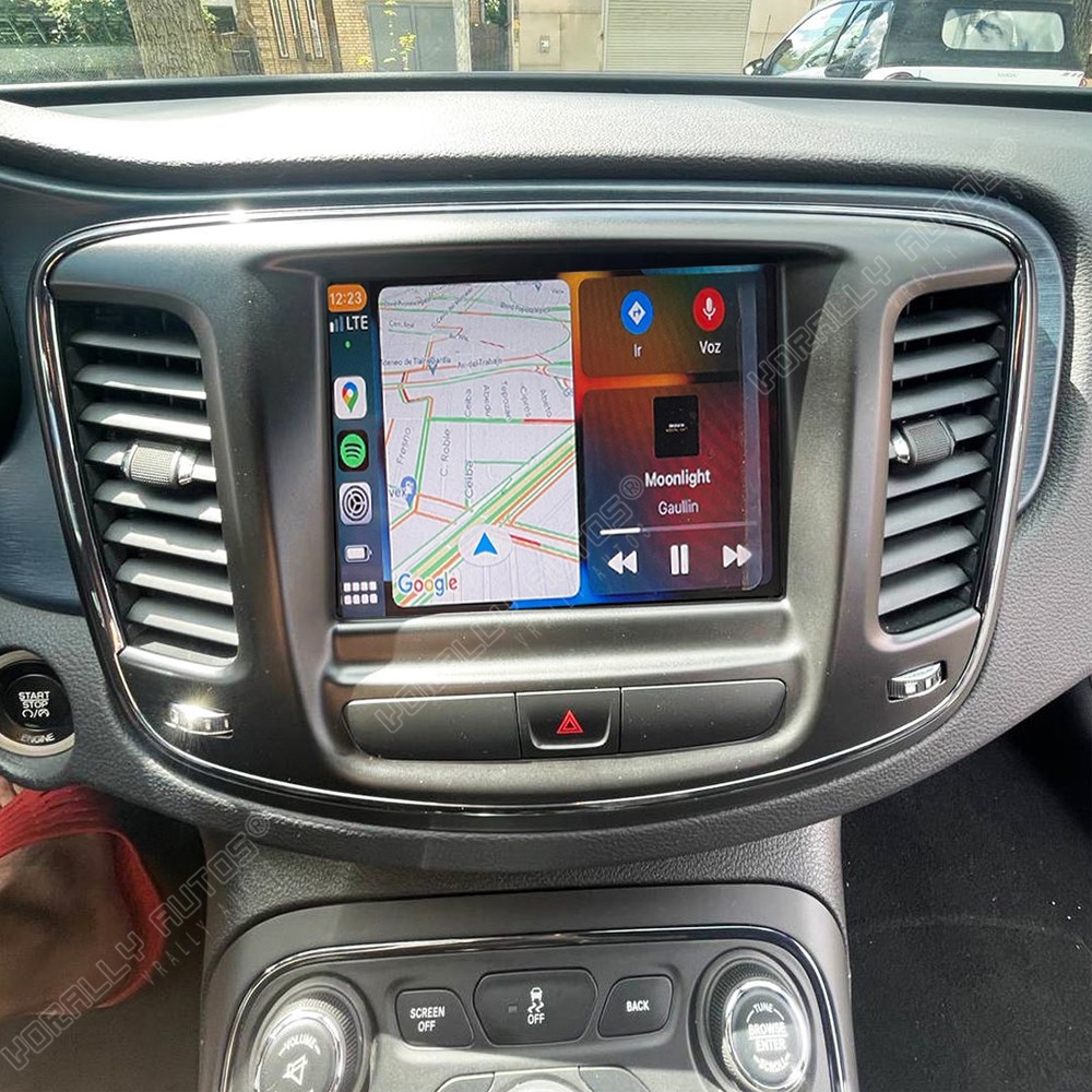 For 2015-2019 Chrysler 200 200C 200S 8.4″ Android 15 Carplay Stereo Radio GPS BT