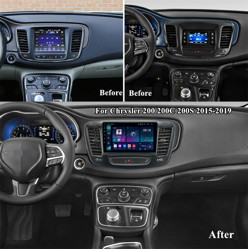 For Chrysler 200 200C 2015-2019 Android 13 Car Stereo Radio CarPlay GPS Navi