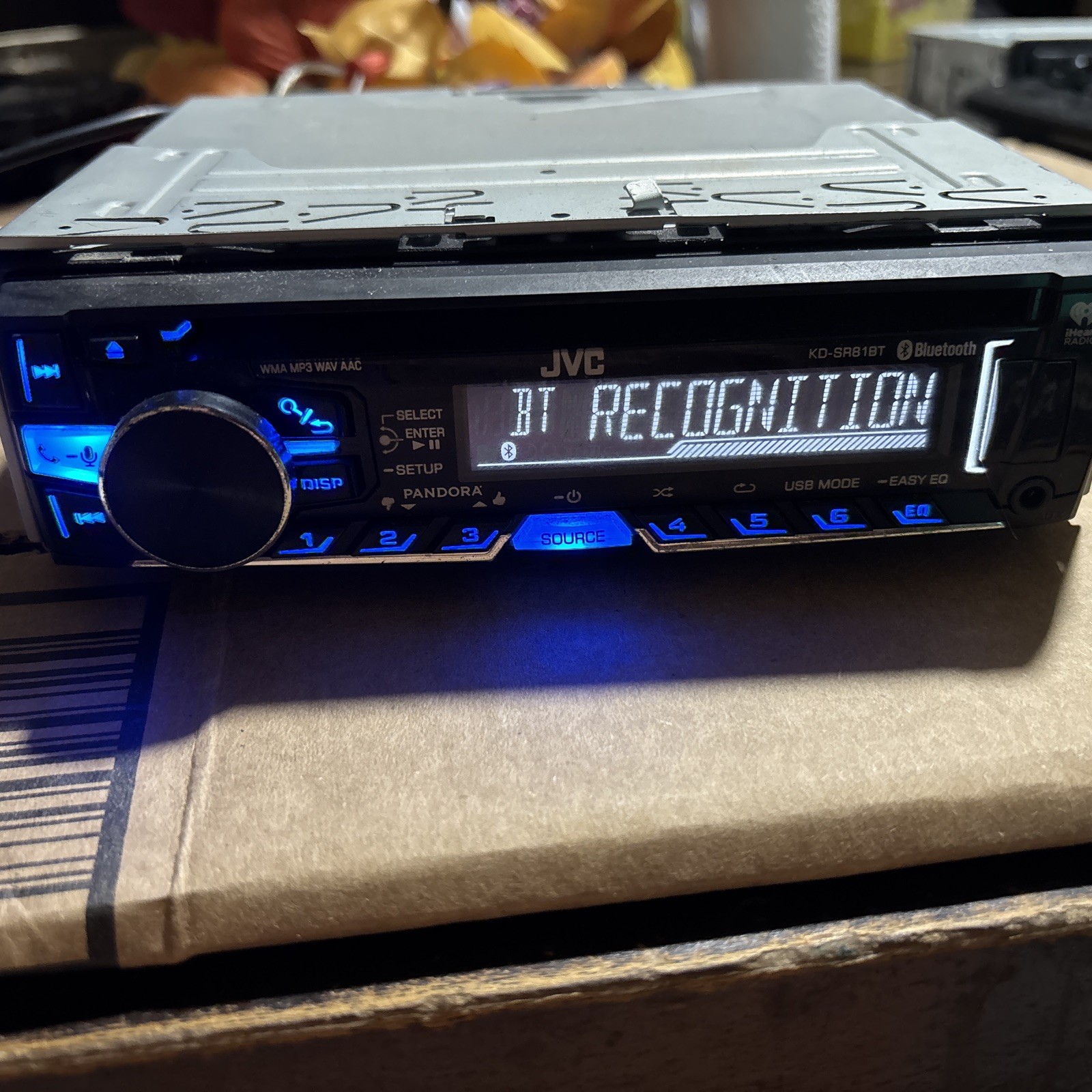 JVC KD-SR81BT CAR STEREO