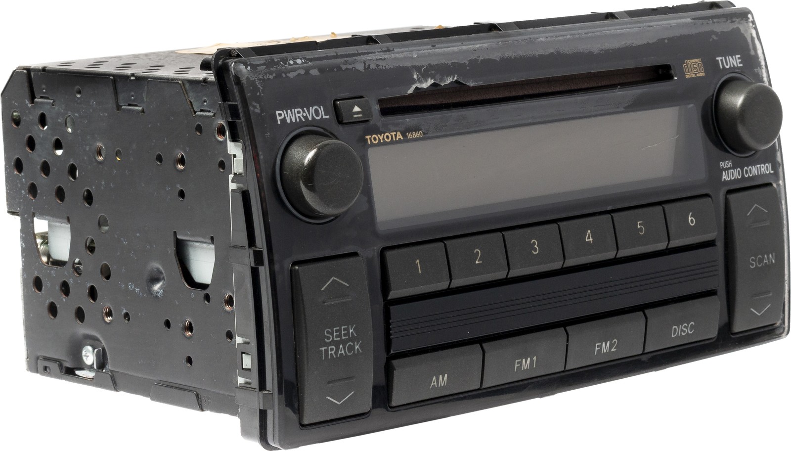 2005-06 Toyota Camry AMFM Radio Single Disc CD Player 86120AA160 Face Code 16860