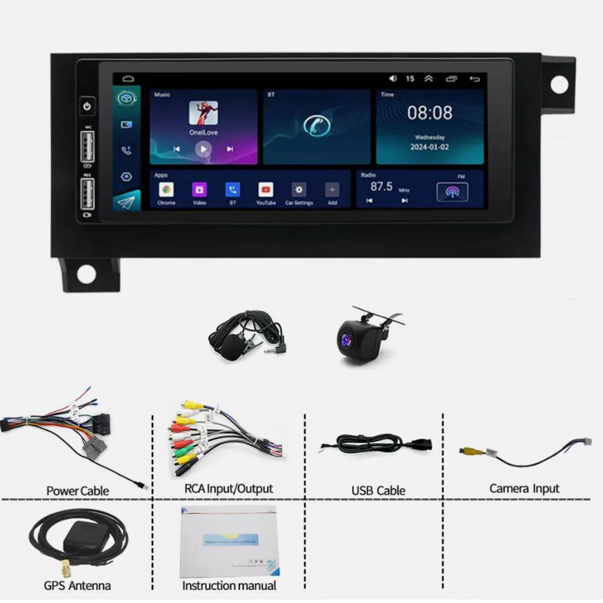 For 1994-2002 Dodge Ram 1500 2500 3500 Android 13 Carplay Car Stereo Radio GPS