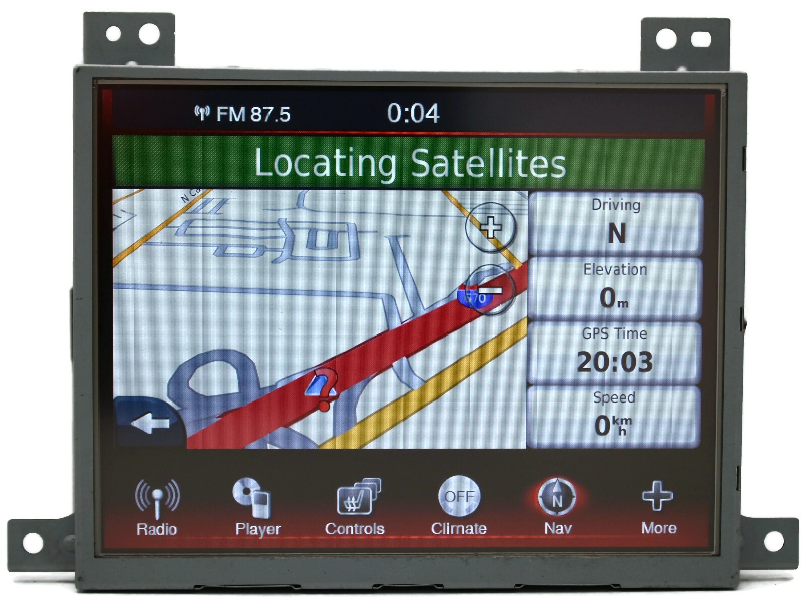 11-14 Dodge Charger 300 Navigation Radio Touch 8.4” Display Screen 05064798AH