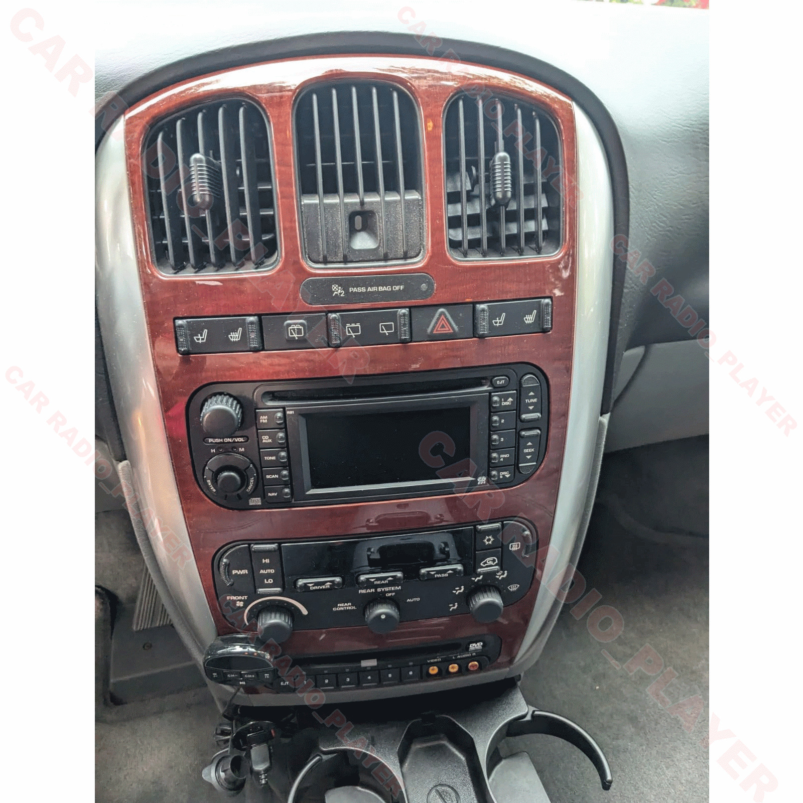 2+32GB Android Auto Carplay For Dodge Caravan 2001-2007 Car Stereo Radio GPS SAT