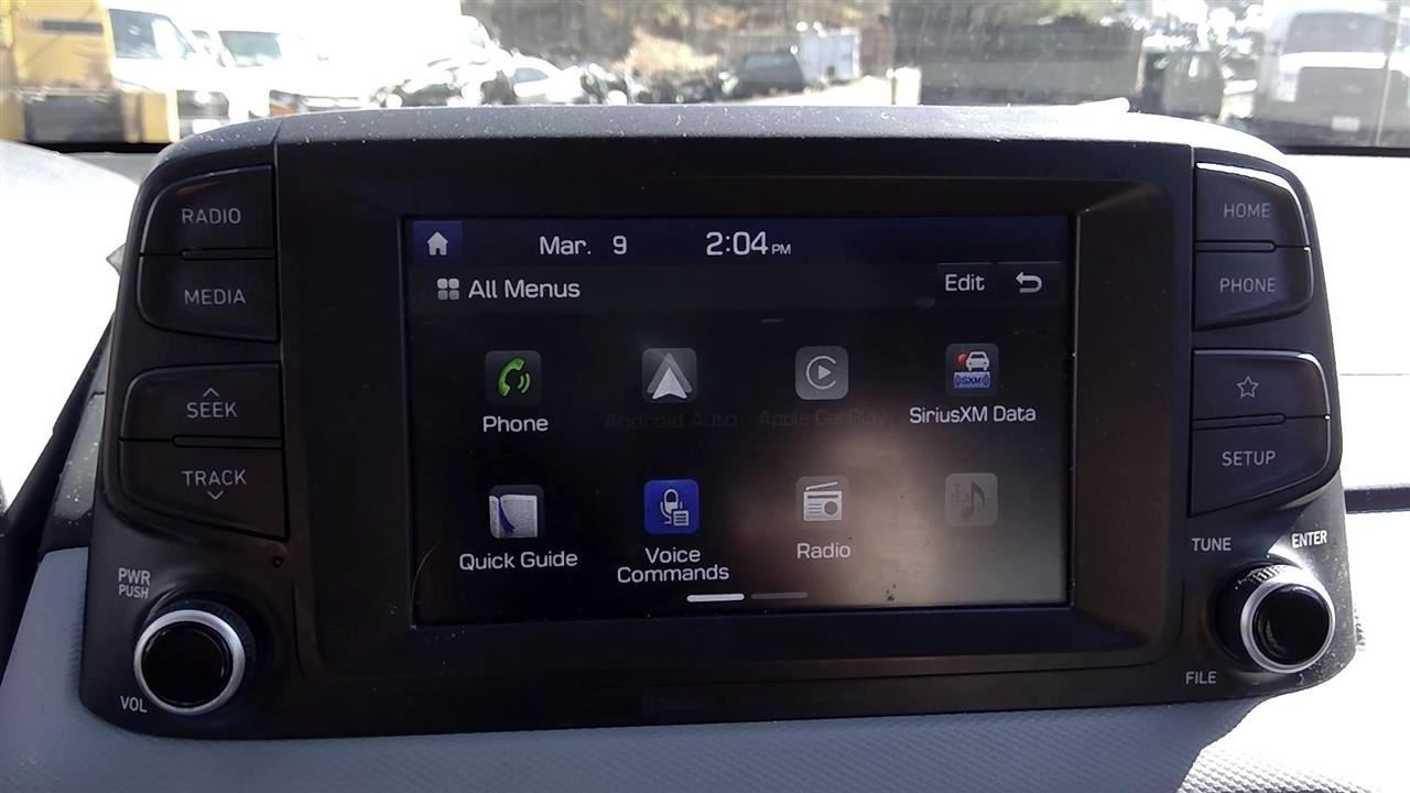 Audio Equipment Radio Display And Receiver US Market Fits 18-21 KONA 12811738