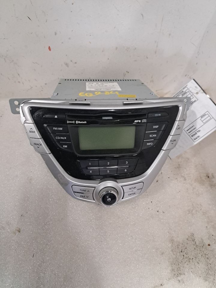 2011 Elantra Stereo Radio Display & Receiver,961703x160blh Sku#4429747