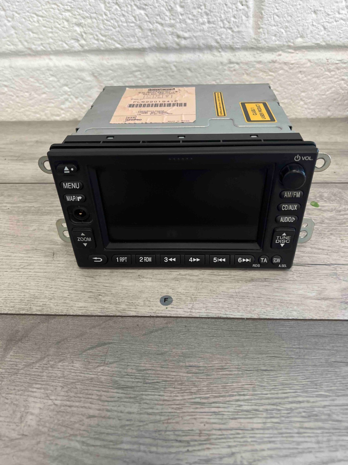 Honda CR-V 2007 Radio CD Player Head Unit 39541-S9A-G510-M1