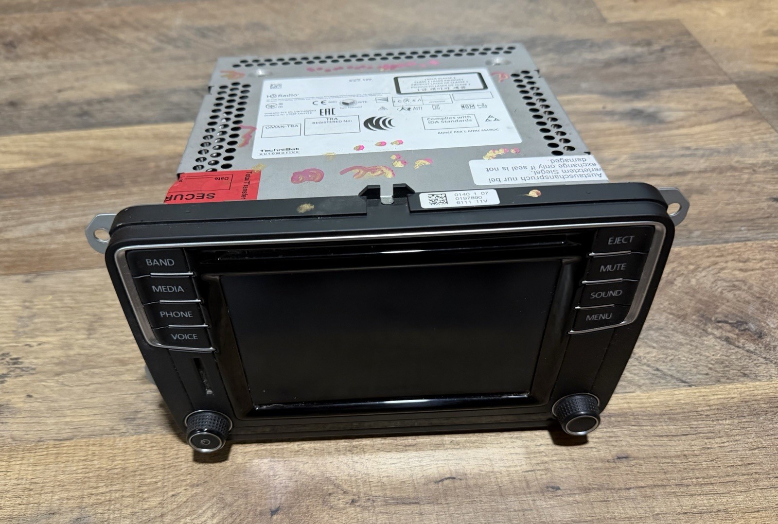 2016-2018 Volkswagen Passat Jetta Beetle 6.3 Navigation Radio Receiver 5C0035200
