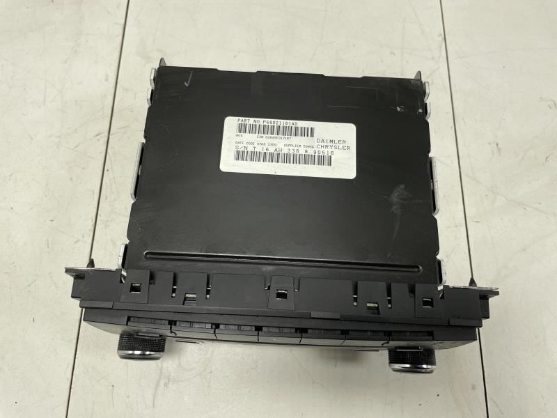 DODGE CHARGER STX 2009 AM FM RADIO RECEIVER CD PLAYER SINGLE DISC FACTORY