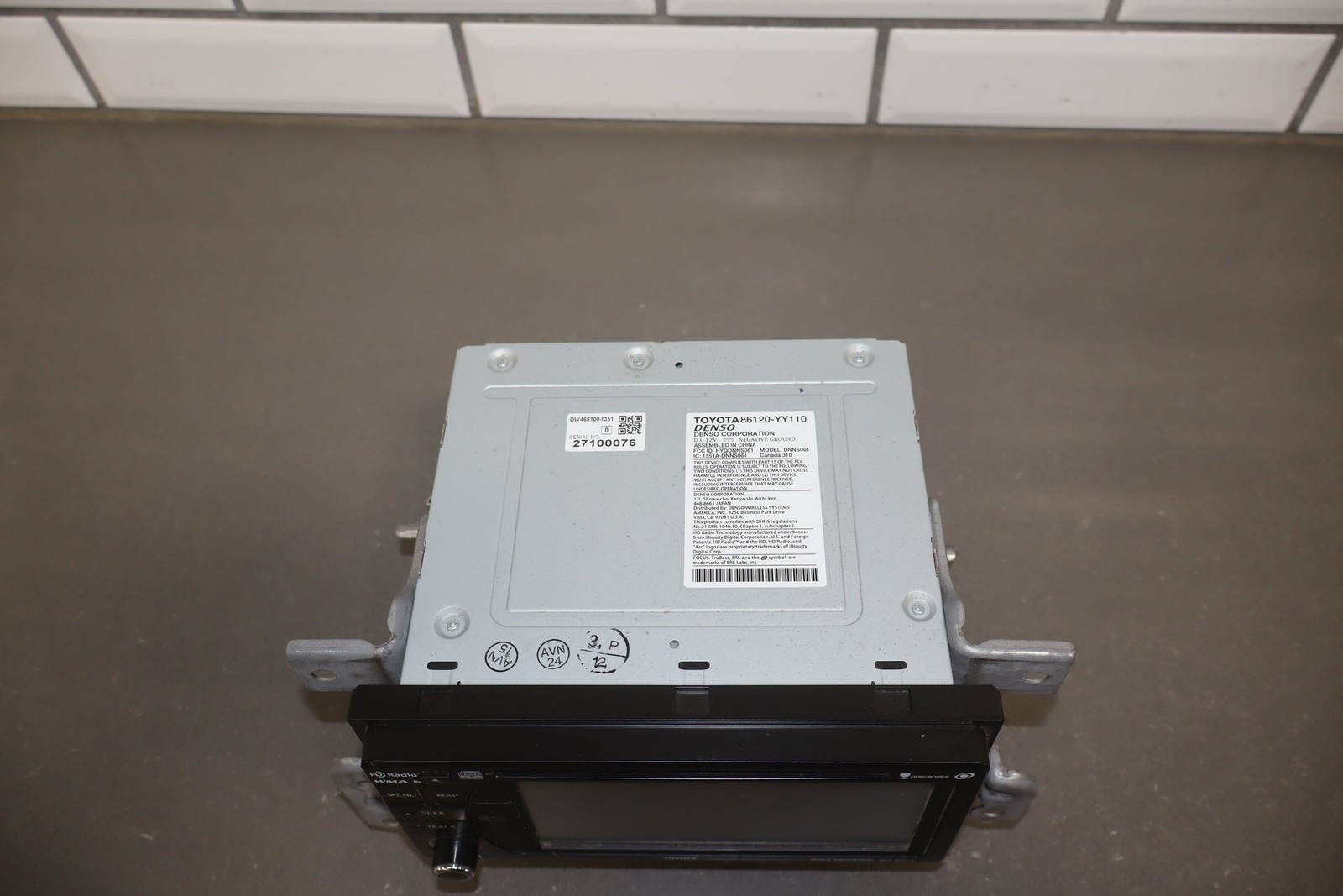 2012 Toyota Sienna Radio OEM Navigation NSCD-W12U-A