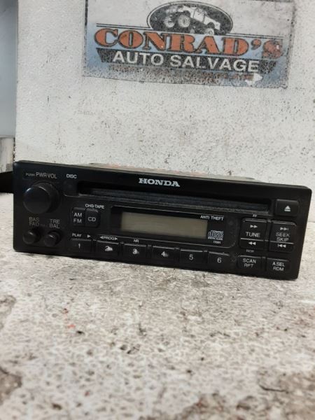 Audio Equipment Radio Am-fm-cd Fits 99-01 CR-V 1536602