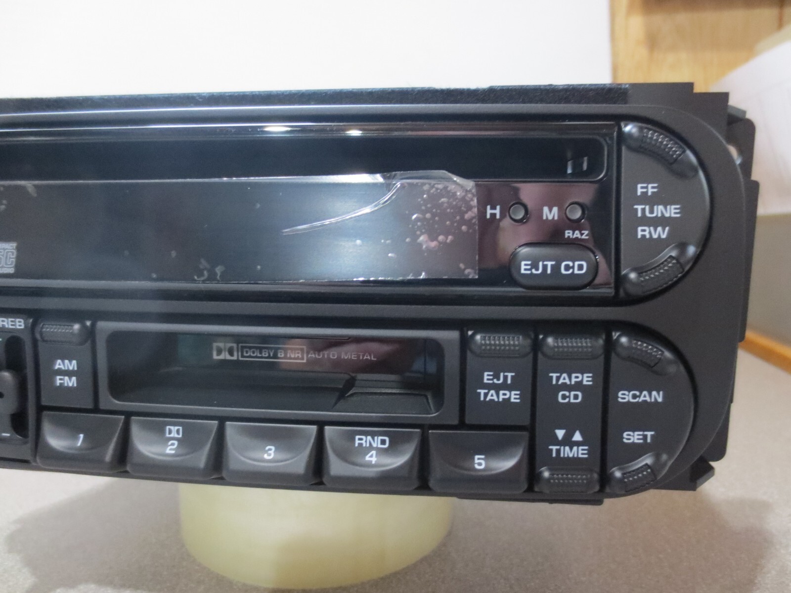 NEW OEM DODGE JEEP CHRYSLER AM FM Radio Cassette CD Player P04858540AH 4858540