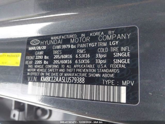 Audio Equipment Radio Display And Receiver US Market Fits 18-21 KONA 1980026