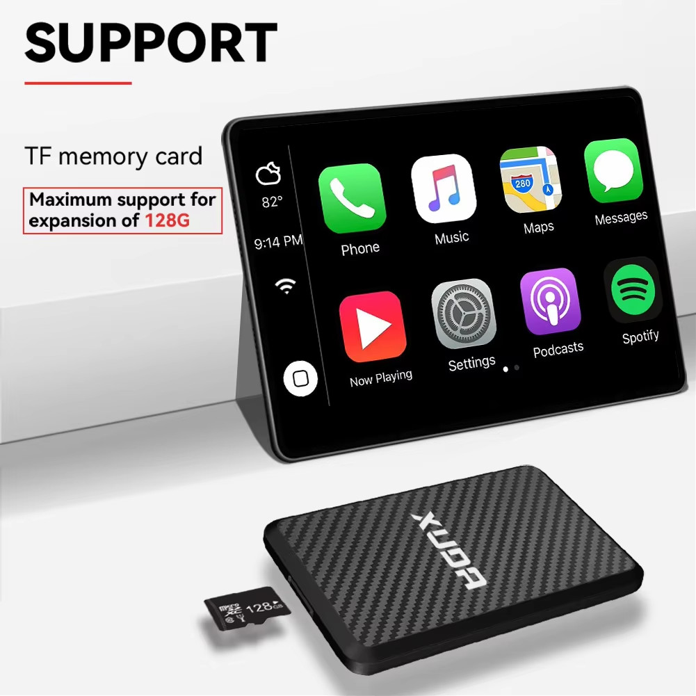 Android 14 AI Box Wireless CarPlay Android Auto 4GB RAM 64GB ROM Plug & Play
