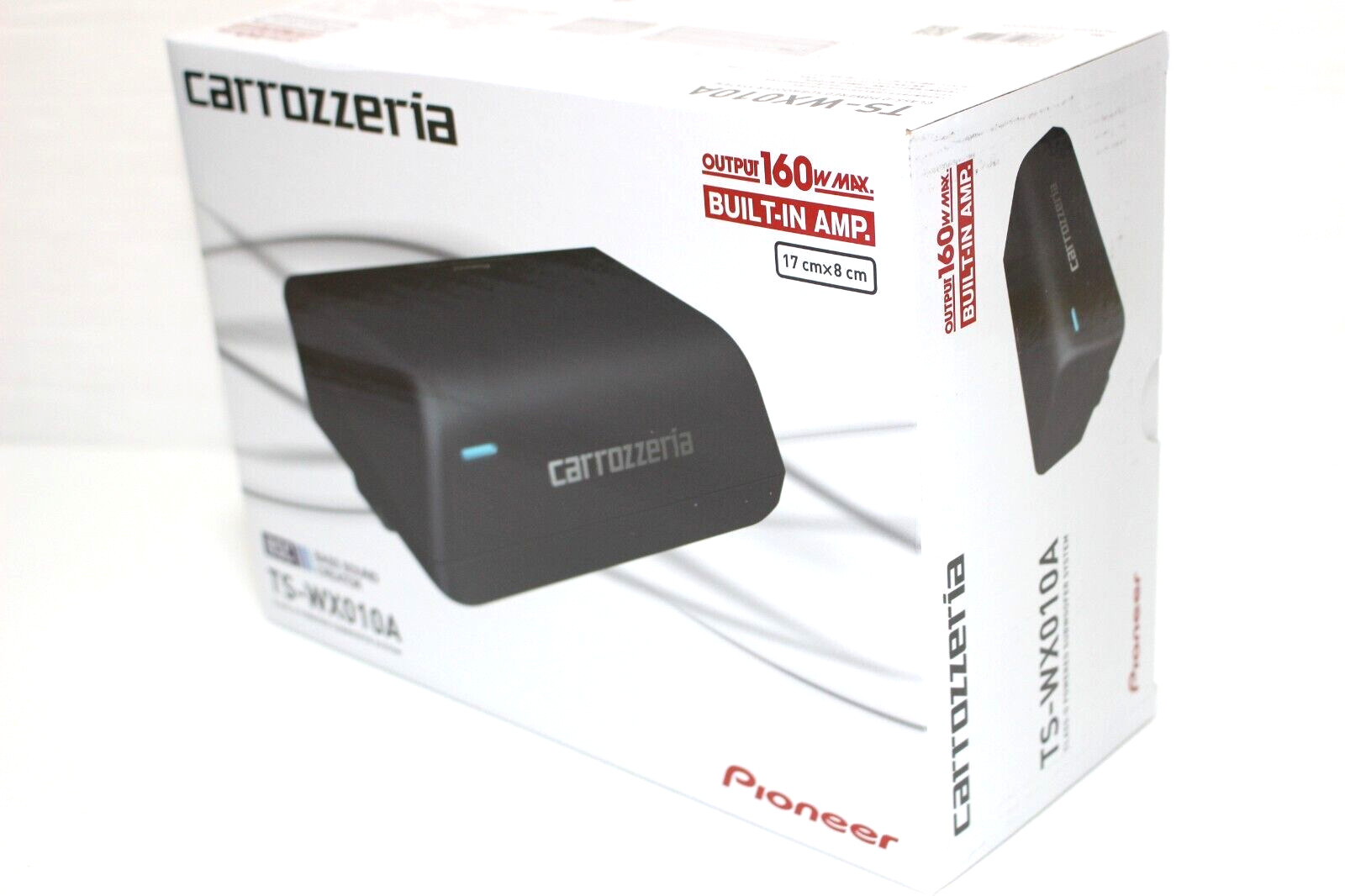 Pioneer Speaker Carrozzeria TS-WX010A 17cm x 8cm Powered Subwoofer 160W 1.51kg