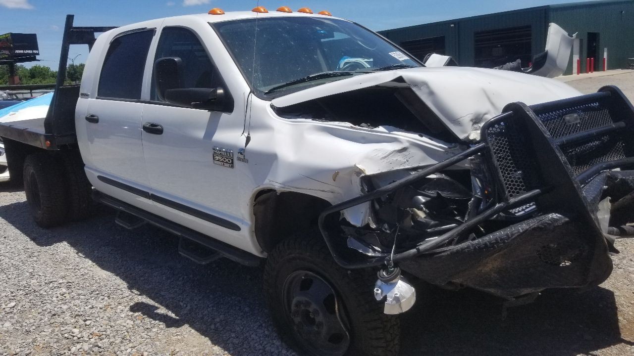 07 DODGE RAM 3500 MEGA CAB AFTERMARKET CAR PLAY RADIO AUDIO DISPLAY WITH HARNESS