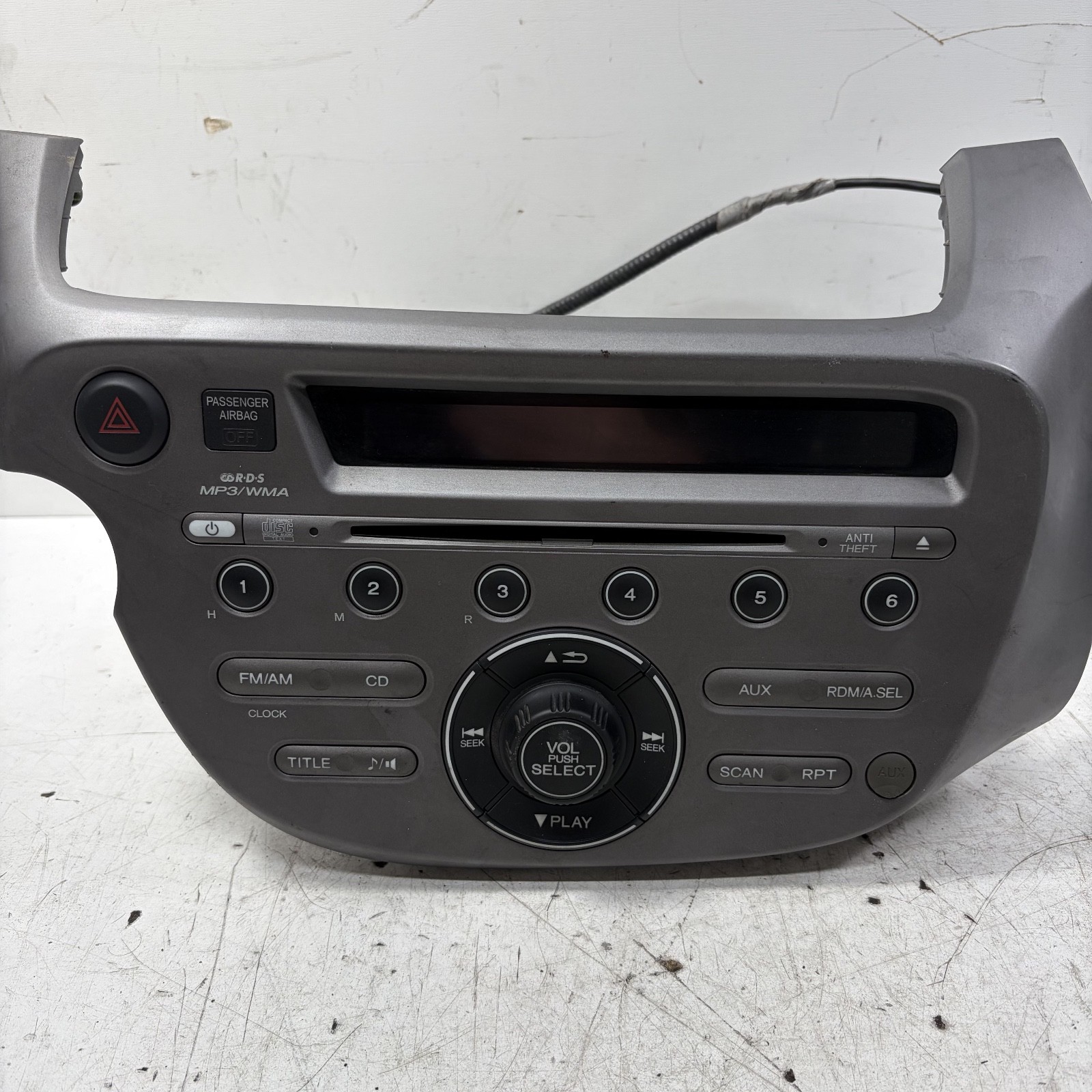 09-13 Honda Fit Audio Unit with Control Panel 39171-TK6-A01 OEM
