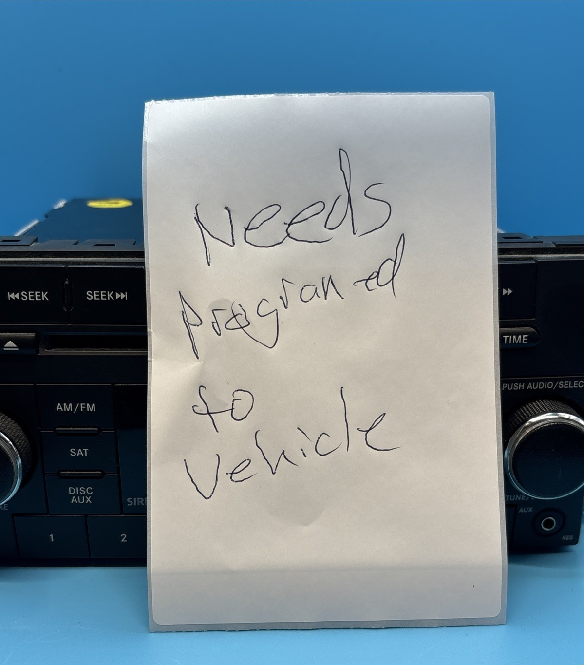 OEM Chrysler Dodge Jeep Ram Radio P05091228AD RES AM FM CD MP3 Bluetooth AUX