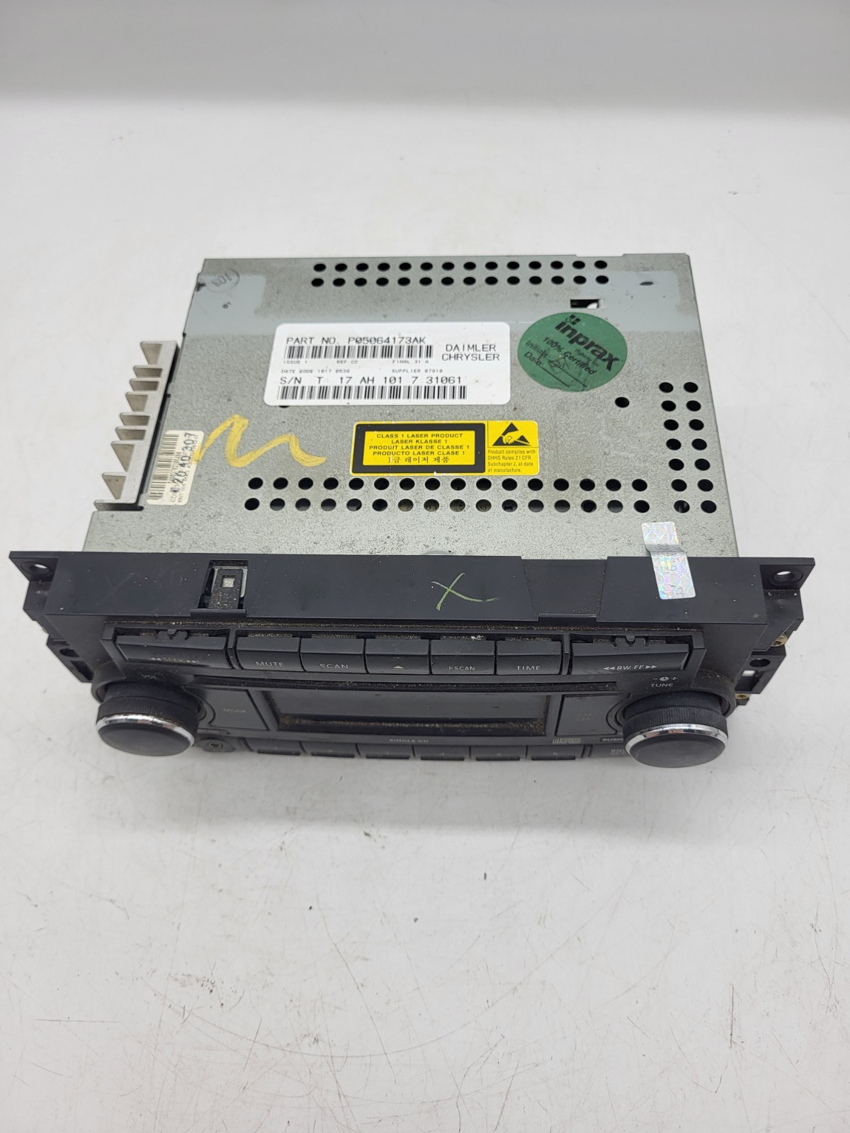 2006 2007 2008 Dodge Ram 1500 Truck Factory Radio MP3 CD Player P05064173AK OEM