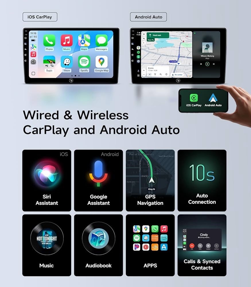 9 Inch Android Car Radio Stereo for Ford F150 2009-2012 -CarPlay Backup Camera