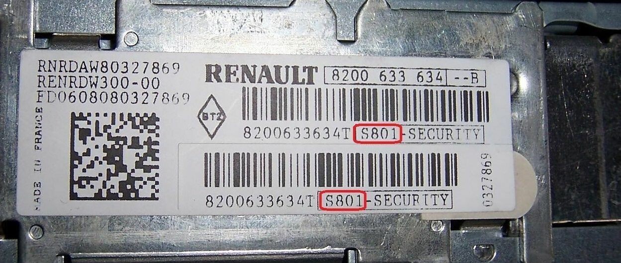 Radio Code Becker Renault Blaupunkt Mercedes Porsche Alpine Grundig Dacia Opel