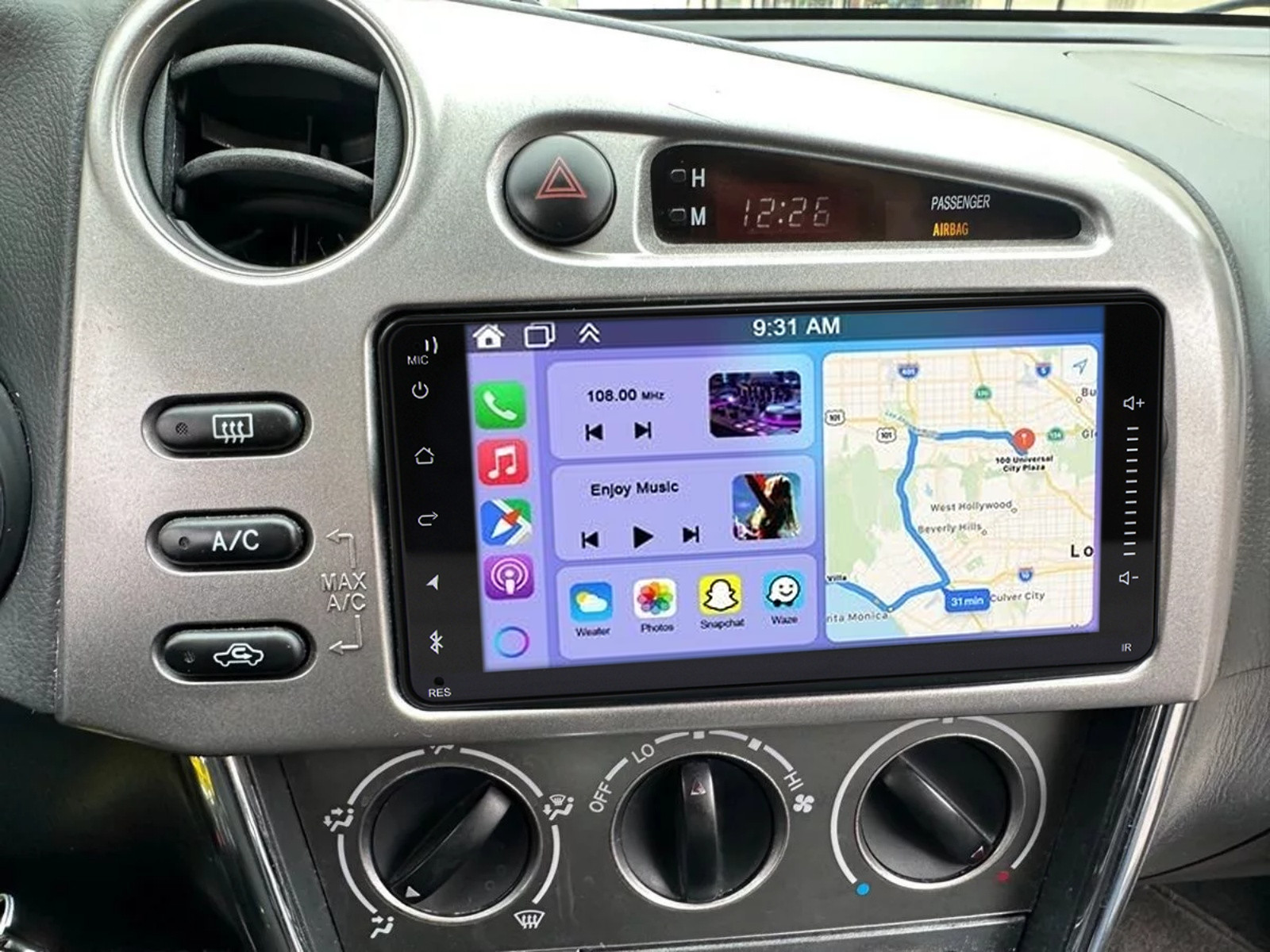 Android15 For Toyota Matrix 2003-2008 RDS Carplay 7”Car Stereo Radio Navi BT