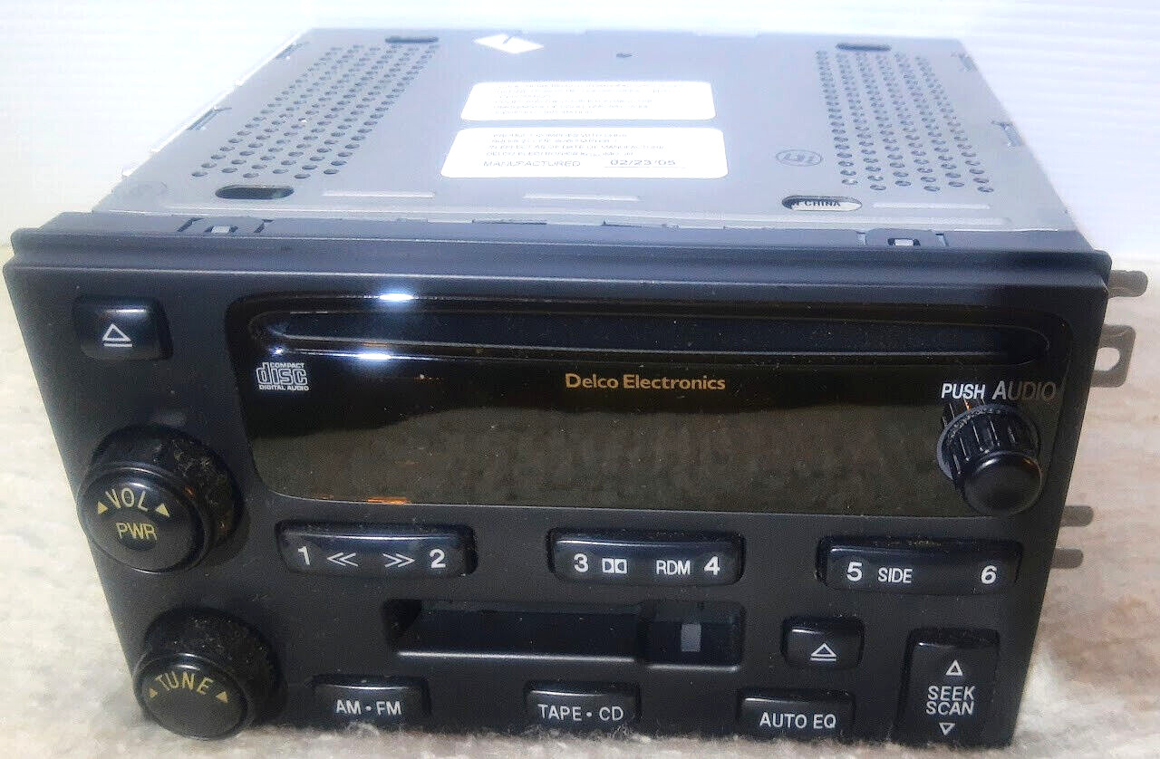 DELCO 16269021 KIA RECEIVER/CD/CASS. PLAYER/ “FOR PARTS/NOT WORKING”FREE US SHIP