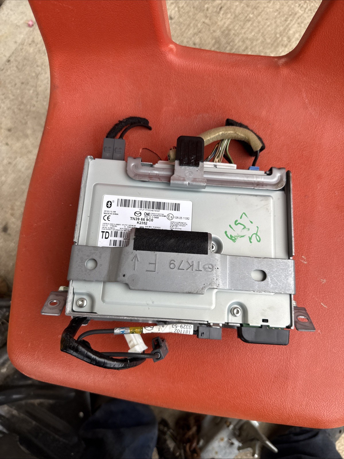 16-20 MAZDA CX-9 CX9 TUNER SATELLITE RADIO RECEIVER CONTROL MODULE UNIT OEM