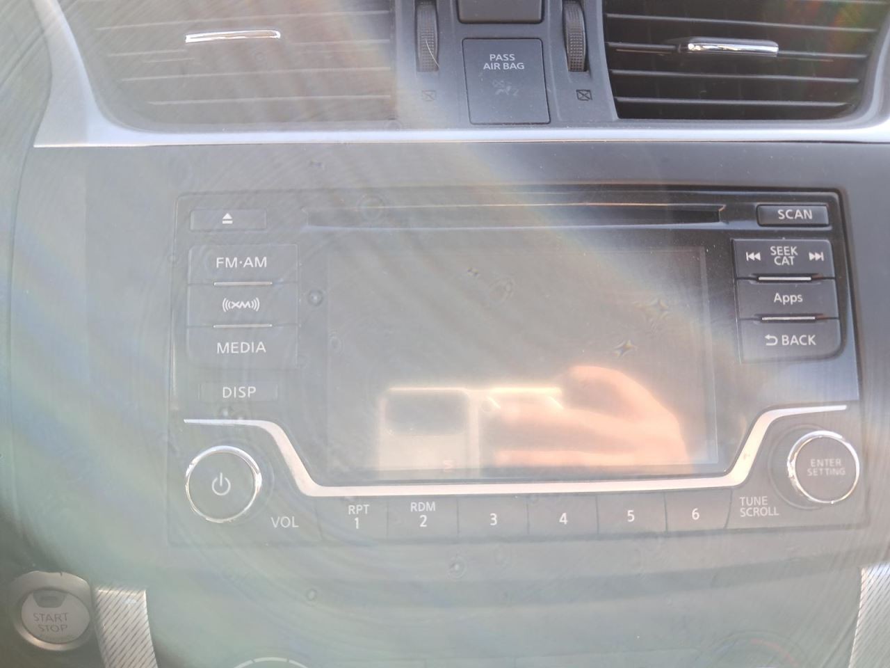 Nissan Sentra 2015 OEM Radio Receiver AM-FM-CD Used 638-73214 SED