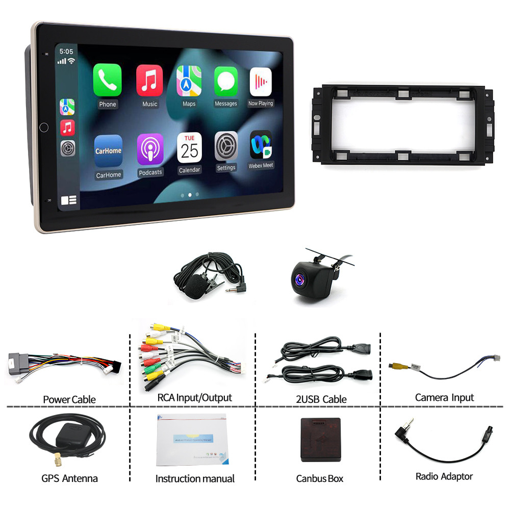 10.1″ Radio Apple CarPlay & Android Auto for Chrysler Town & Country 2008-2016