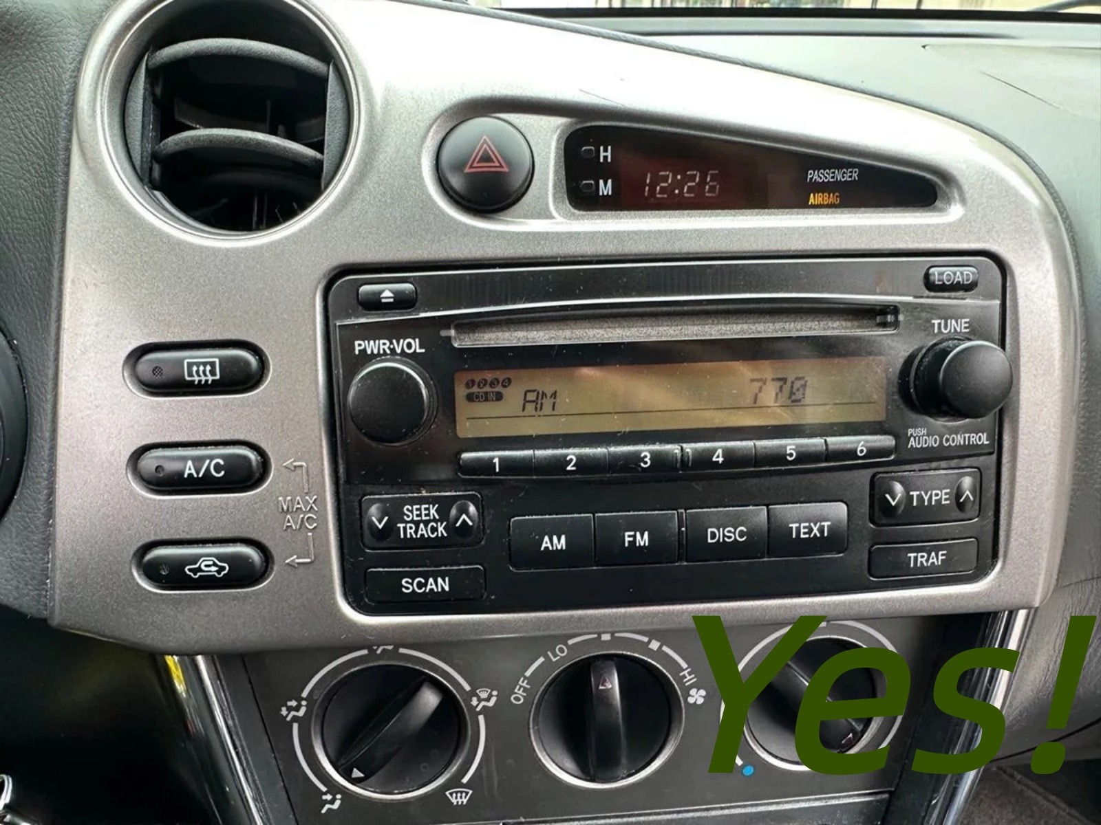 Android15 For Toyota Matrix 2003-2008 RDS Carplay 7”Car Stereo Radio Navi BT