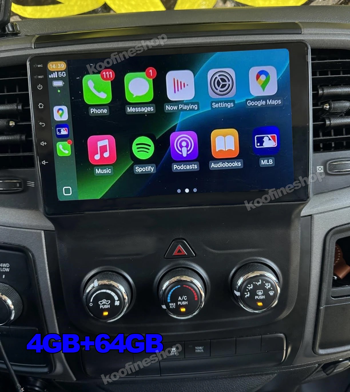 Android 15 Car Stereo for Dodge RAM 1500 2500 3500 2013 2014 2015 2016 2017 2018