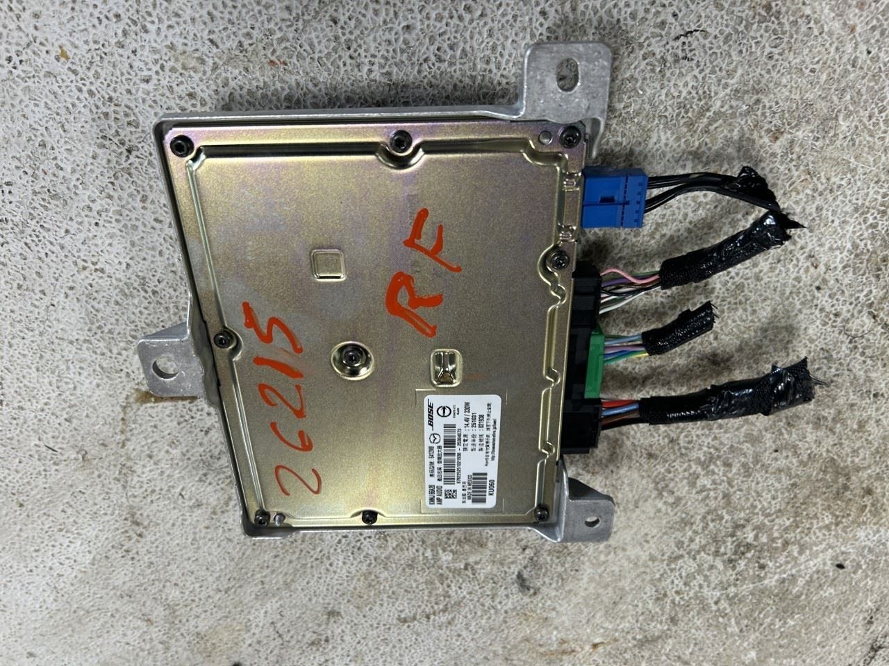 2026 MAZDA CX-70 OEM Bose Audio Amplifier Part Number KMNJ66A20
