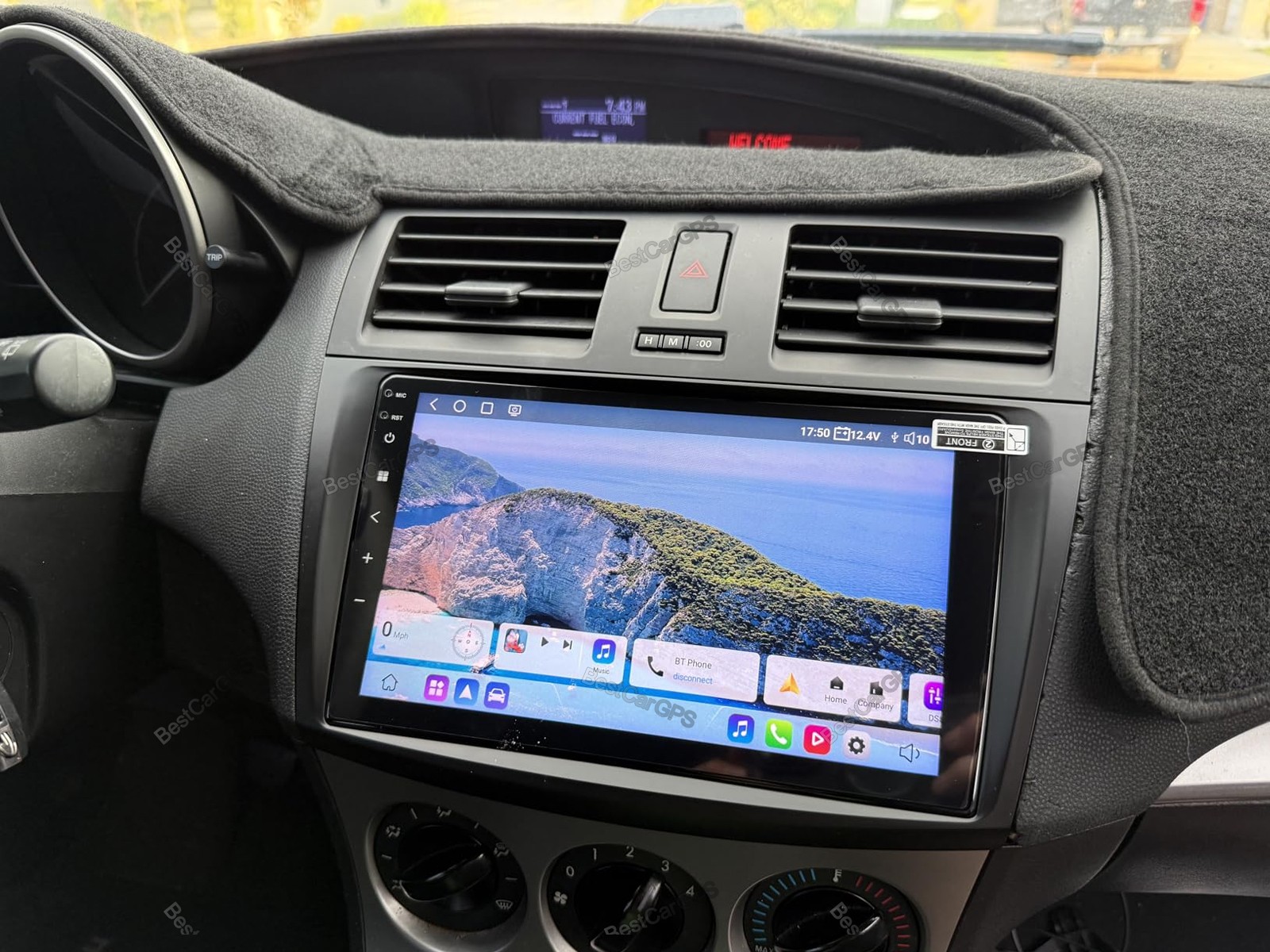 4+64G Stereo Radio GPS Navi WiFi FM BT For Mazda 3 2010-2013 Android 15 CarPlay