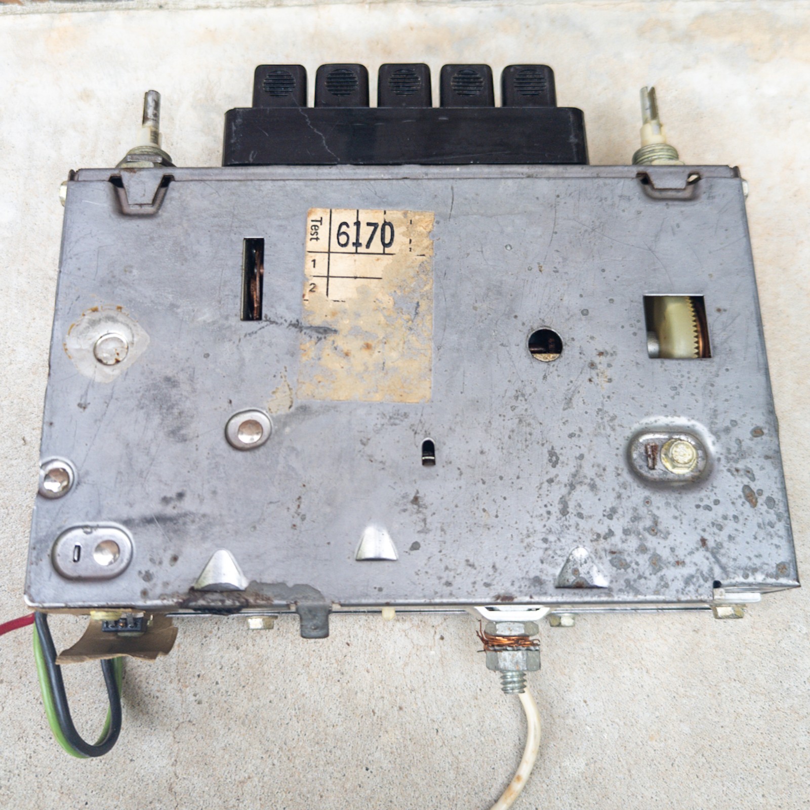 Vtg 1976 OEM Jeep CJ AM Car Stereo 5JC1602 (5355092) Replacement – Not Tested