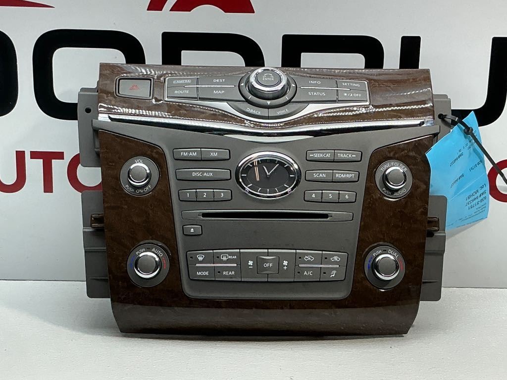 2014–2017 Infiniti QX80 Audio Radio Control Unit Infotainment Head Unit OEM