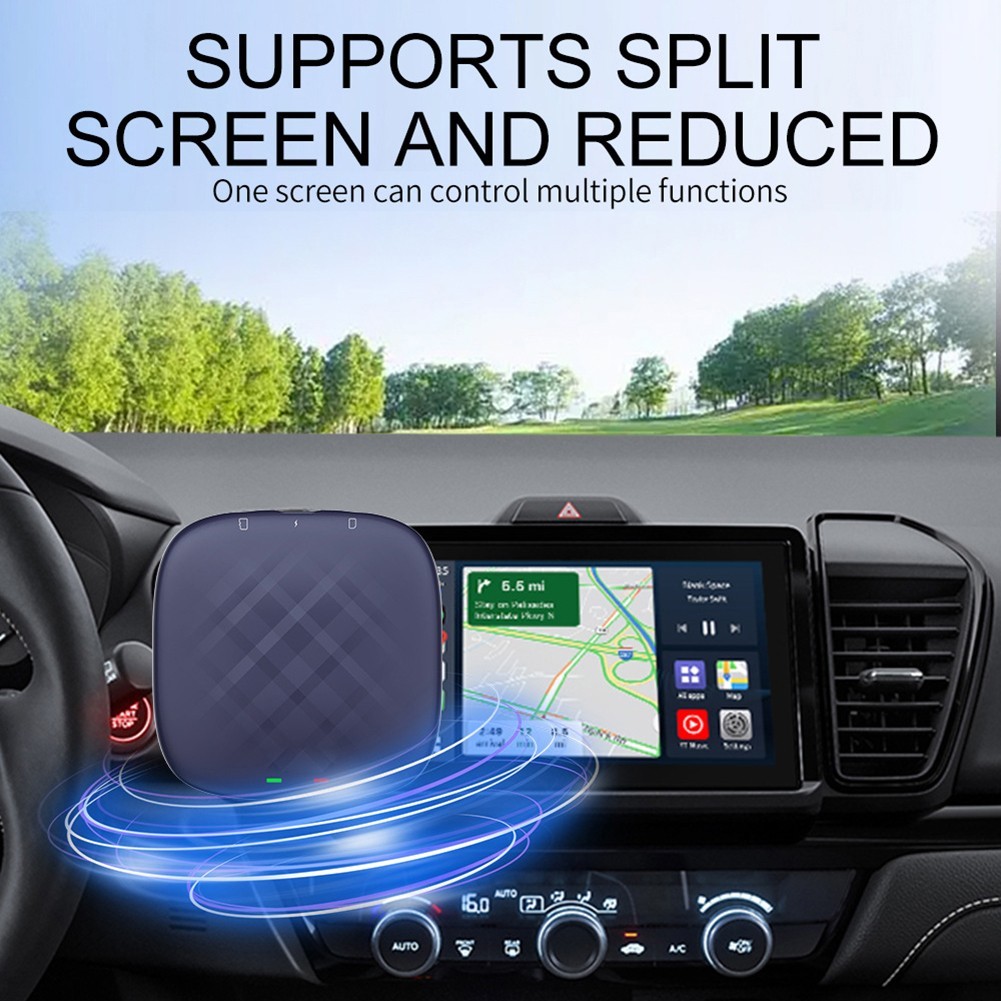 AN Auto Box Wireless GPS 4G + 64G Memory and Split Screen Functionality