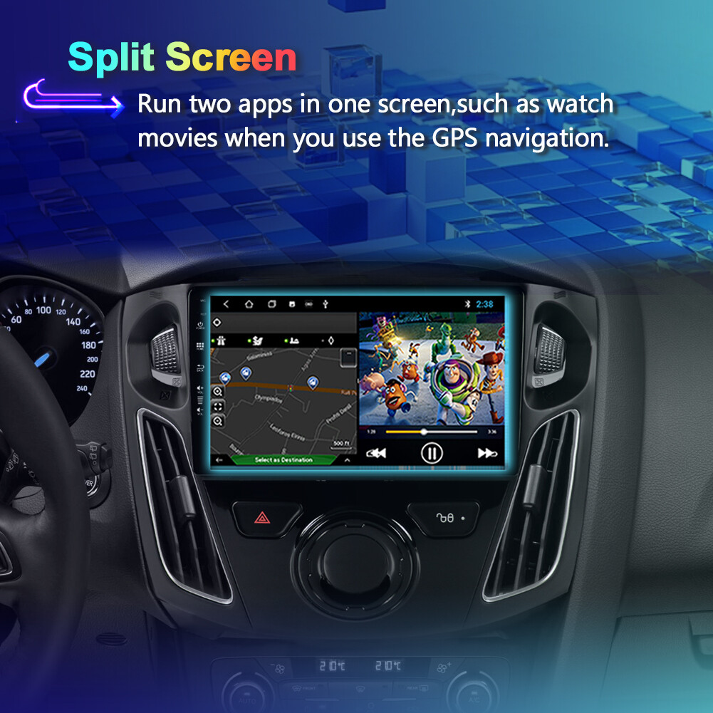 Android13 Car Stereo Head Unit For Ford Focus 2012-2018 GPS CarPlay RDS 6G+128GB