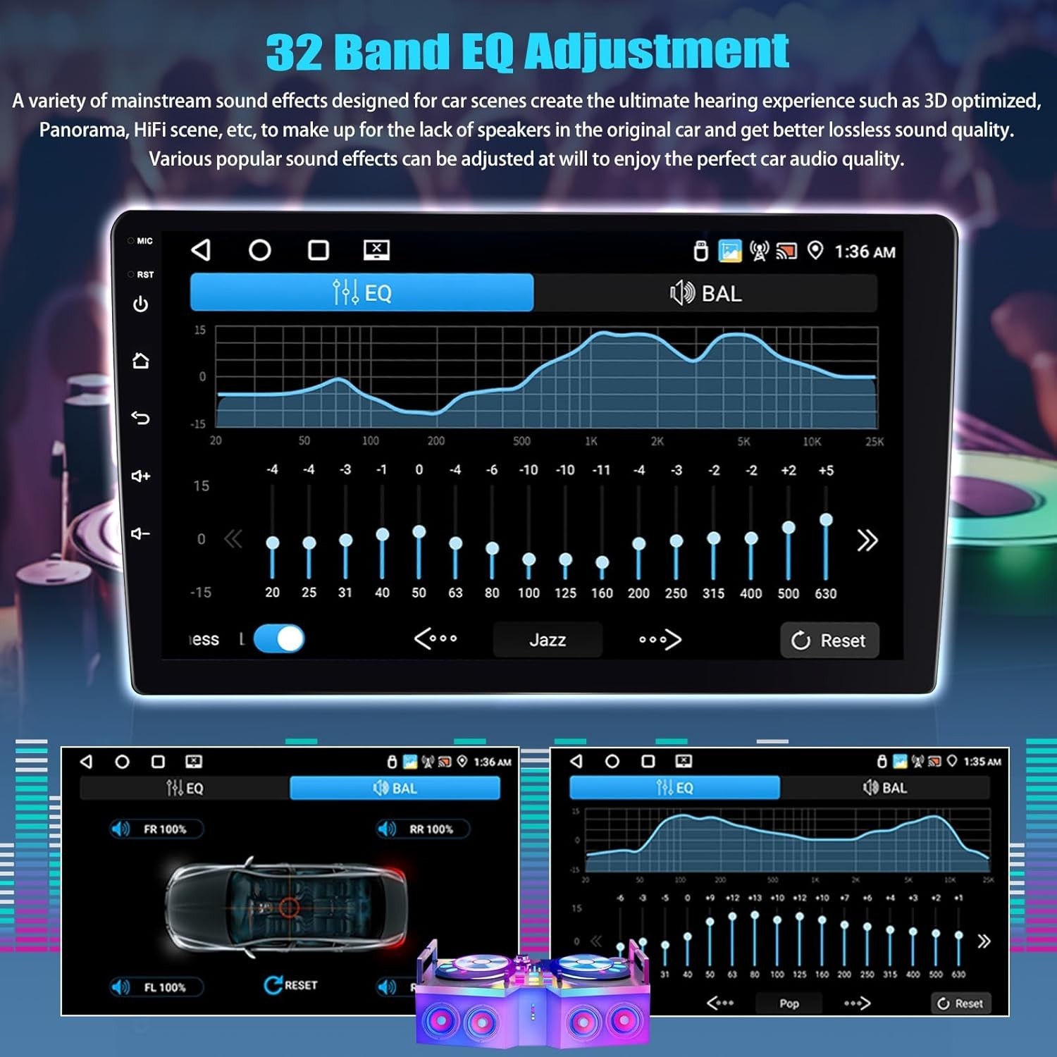 SIXTOP 4G+64G Android Car Stereo for Hyundai Elantra 2019 2020 Wireless CarPl…