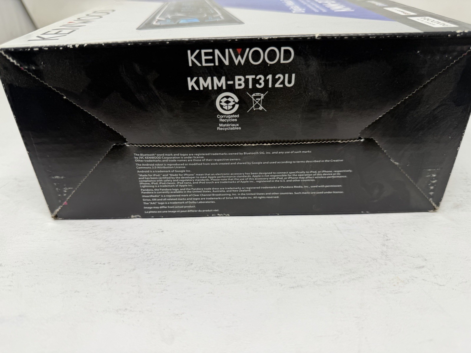 Kenwood KMM-BT312U AM FM Radio Receiver MP3 Player bluetooth