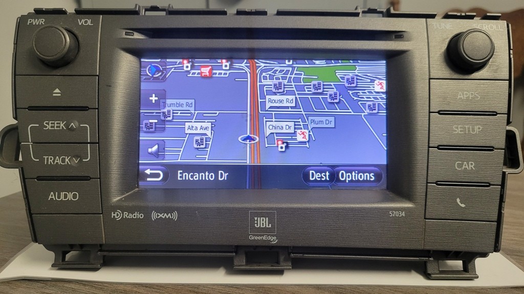 2012-2015 Toyota Prius JBL Navigation Touchscreen Radio GPS OEM 86140-47180